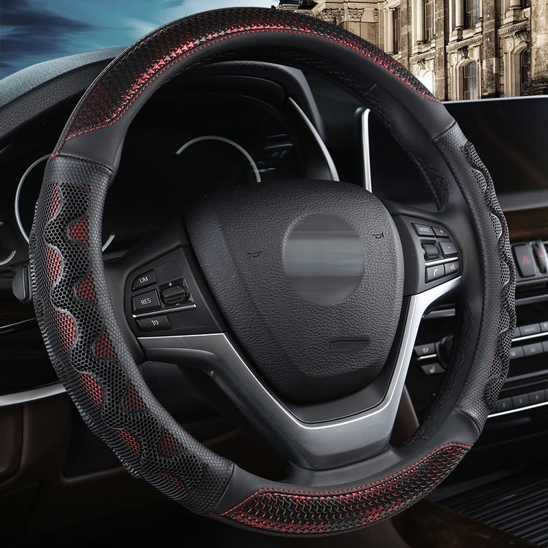 Hot selling wholesale universal car steering wheel cover,high quality car steering wheel cover,15 inch