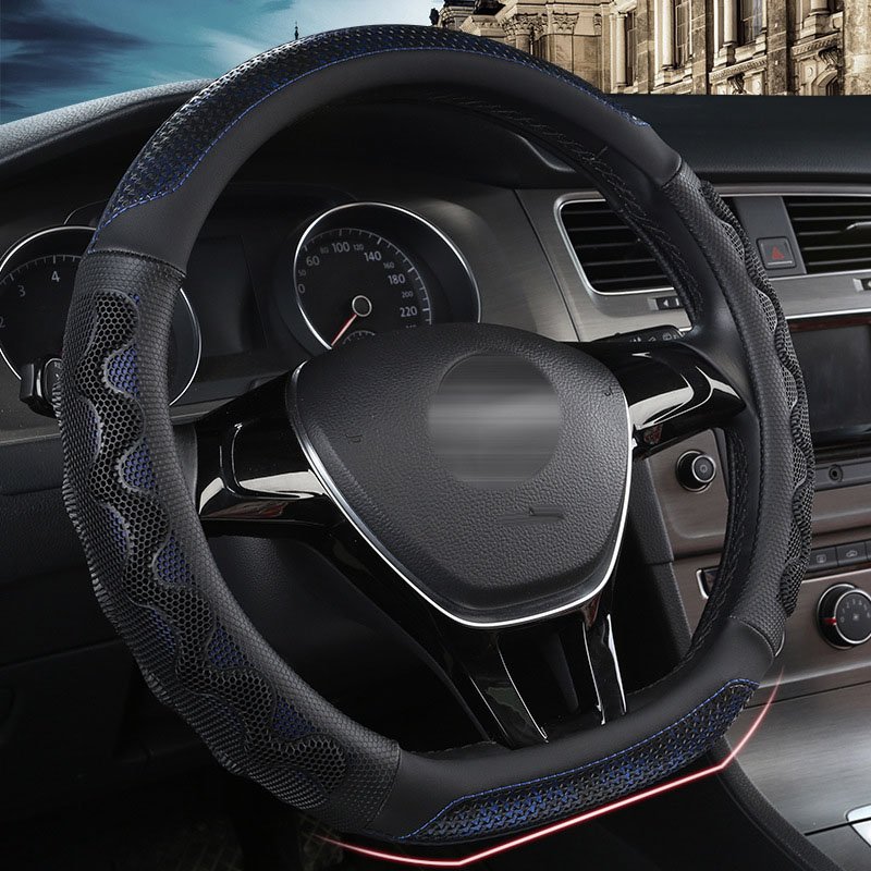 Hot selling wholesale universal car steering wheel cover,high quality car steering wheel cover,15 inch