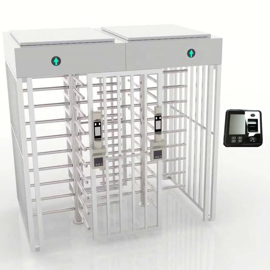 Full Height Turnstile Gate Control System Gym Turnstile Automatic Gates Auto Steel Stainless Turnstiles