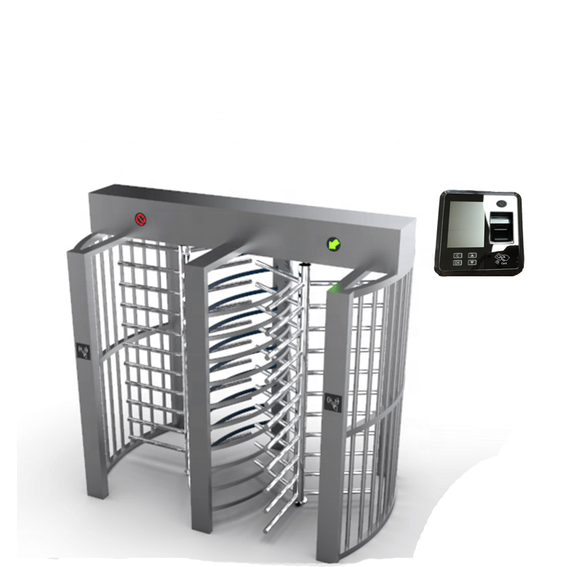 Full Height Turnstile Gate Control System Gym Turnstile Automatic Gates Auto Steel Stainless Turnstiles
