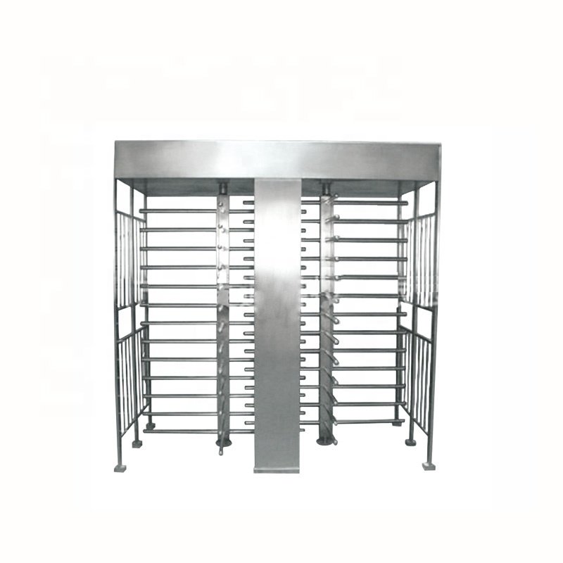 Full Height Turnstile Gate Control System Gym Turnstile Automatic Gates Auto Steel Stainless Turnstiles