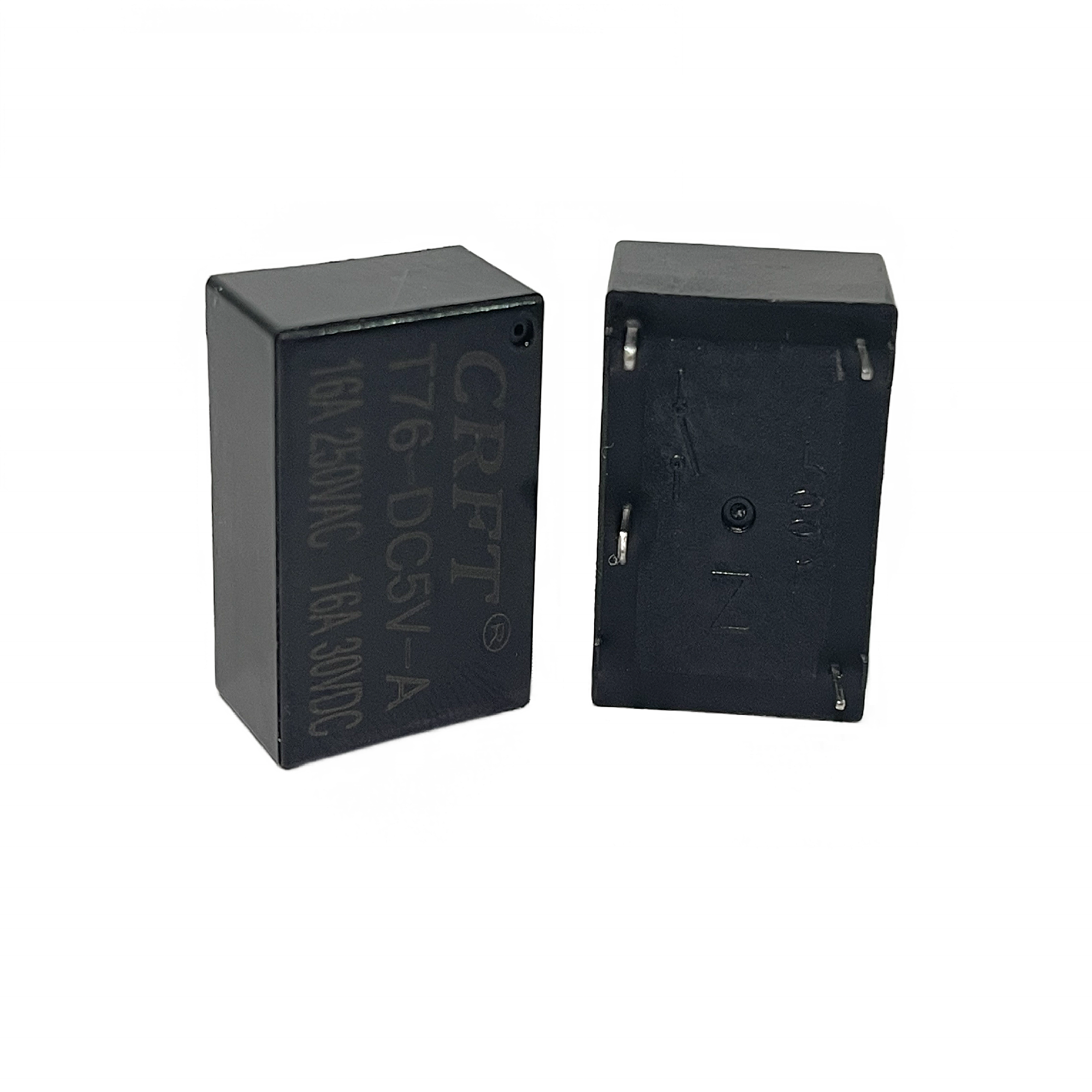 CT76 Power Relay 5V 12V 1A 1C 4PIN 16A PCB Relay T76 General Purpose Relay for Smart Home