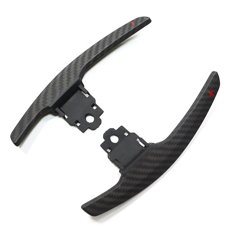 SYPES Red Carbon Fiber Steering Wheel Paddle Shifter Extension Replacement For BMW F20 F30 F31 F34 M1 M2 M3 F80 M4 F82 M5 F10 M6