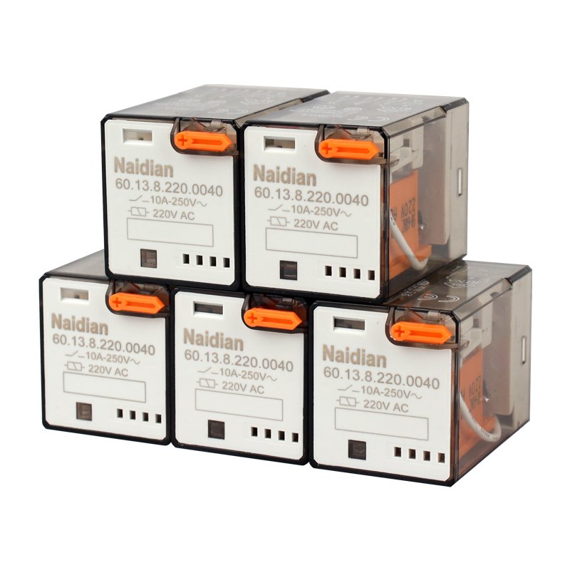 NAIDIAN Relay Manufacture 60.13 Universal Relay 8Pins 10A Finder General Purpose Relay With Socket