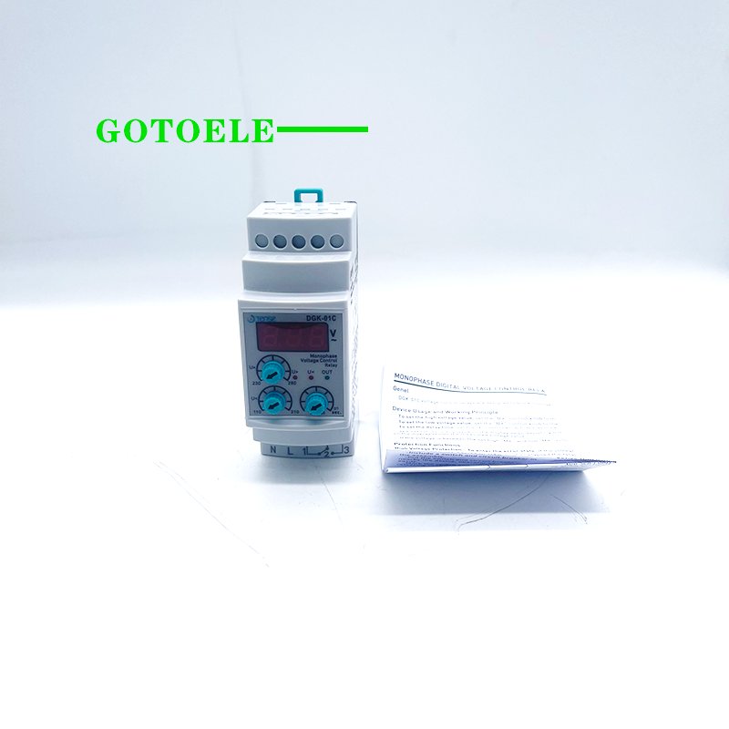 Timer Relay The Type DGK-01C Overload Protector Tense Brand 220V AC 50/60HZ Best Quality Have A Stock Wholesale Price
