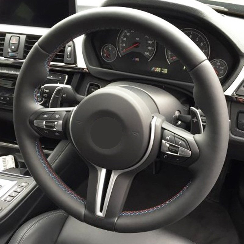 BMW M Sport F-Chassis leather steering wheel with shift paddles best custom carbon fiber