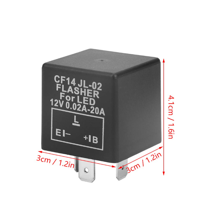 Cf14 Jd02 Automotive Flasher Relays EP34 EP35 Electronic Flasher Relay for Car Vehicle LED Turn Signal Light