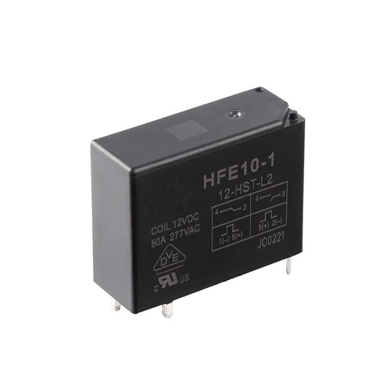 HFE10-1-12-HST-L2 New Original Magnetic Latching Relay 12VDC 50A 277VAC DIP5 HFE10-1/12-HST-L2