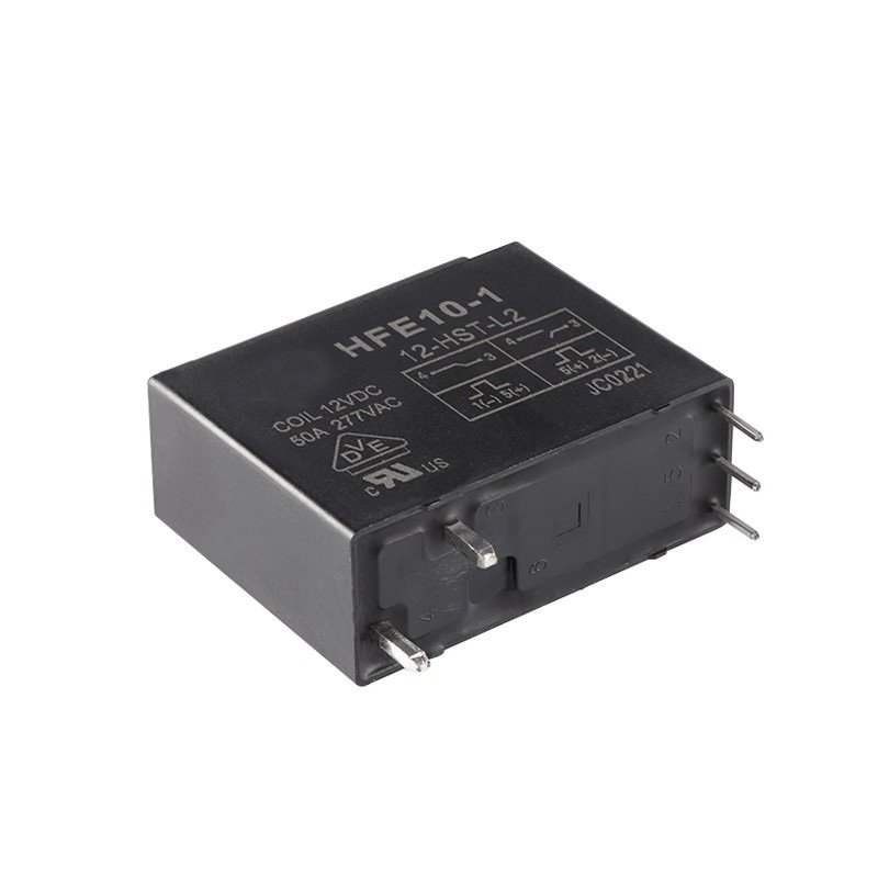 HFE10-1-12-HST-L2 New Original Magnetic Latching Relay 12VDC 50A 277VAC DIP5 HFE10-1/12-HST-L2