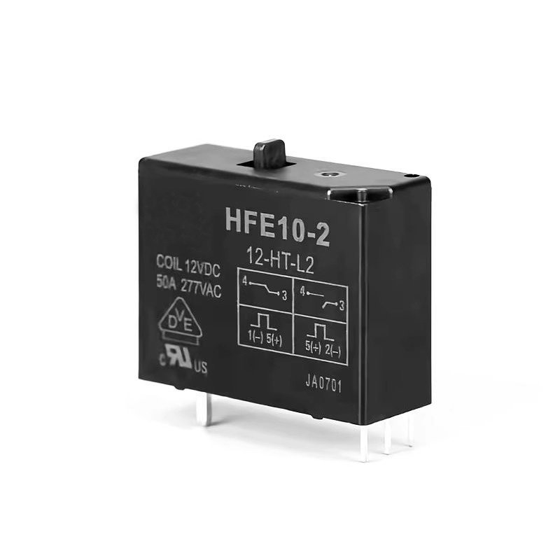 HFE10-1-12-HST-L2 New Original Magnetic Latching Relay 12VDC 50A 277VAC DIP5 HFE10-1/12-HST-L2
