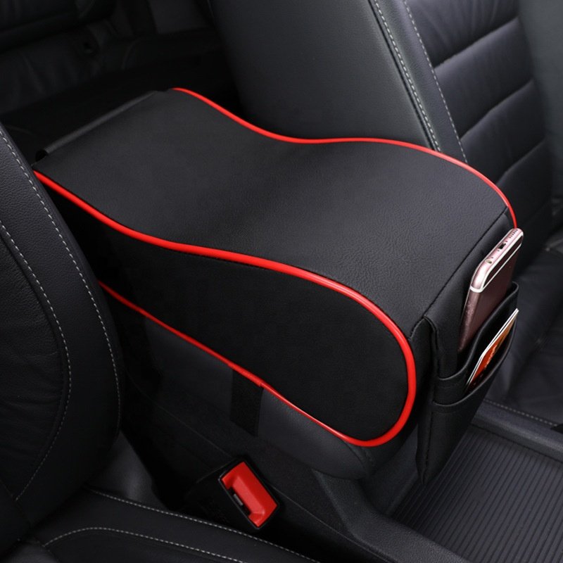 Universal Car Armrest Console PU Car Center Console Armrest Storage Bag