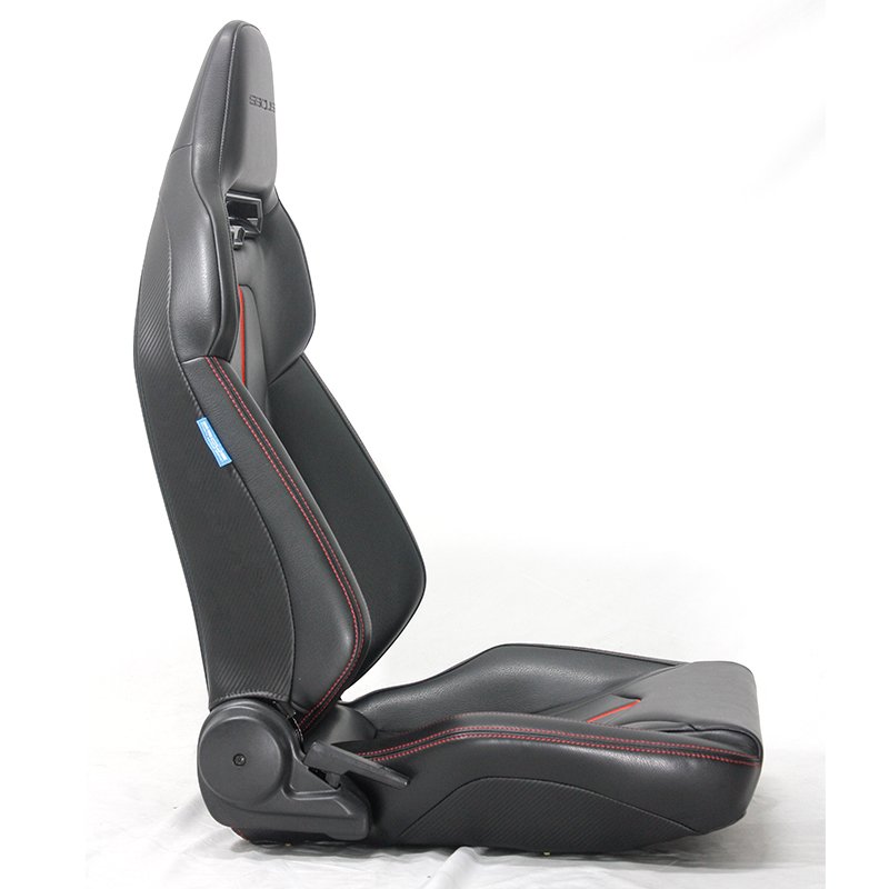 Popular Choice OEM SSCUS PORS PU Reclinable Sport Car Seat Made with Luxurious PU Leather Finishing