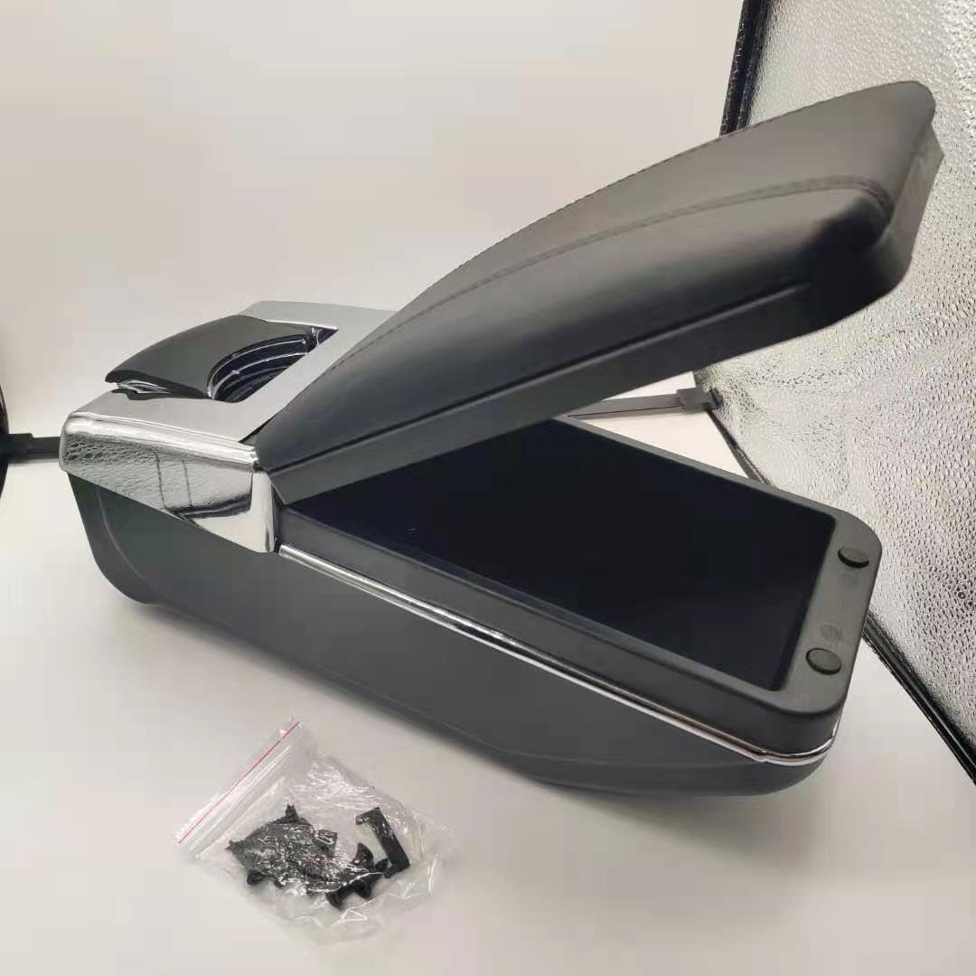 Car Center Console Box Black Car Accessories Interior General Armrest Console Box
