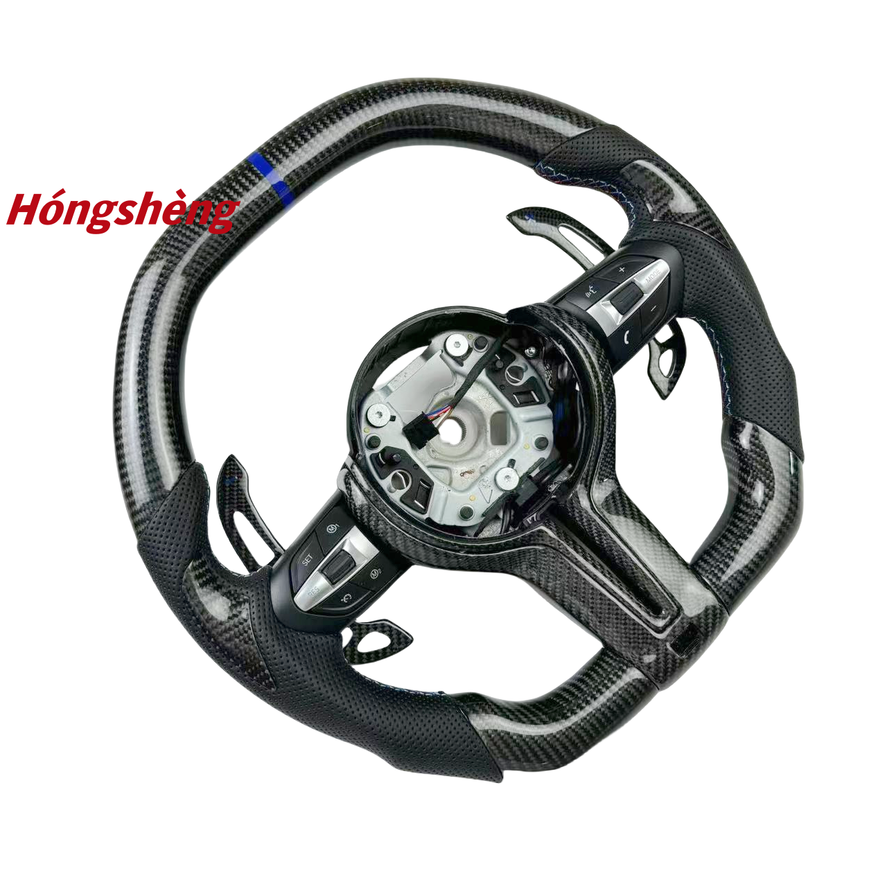 Customized car accessories carbon fiber steering wheel is suitable for BMW F82 F20 M2 M3 M5 F30 F34 F80 F10