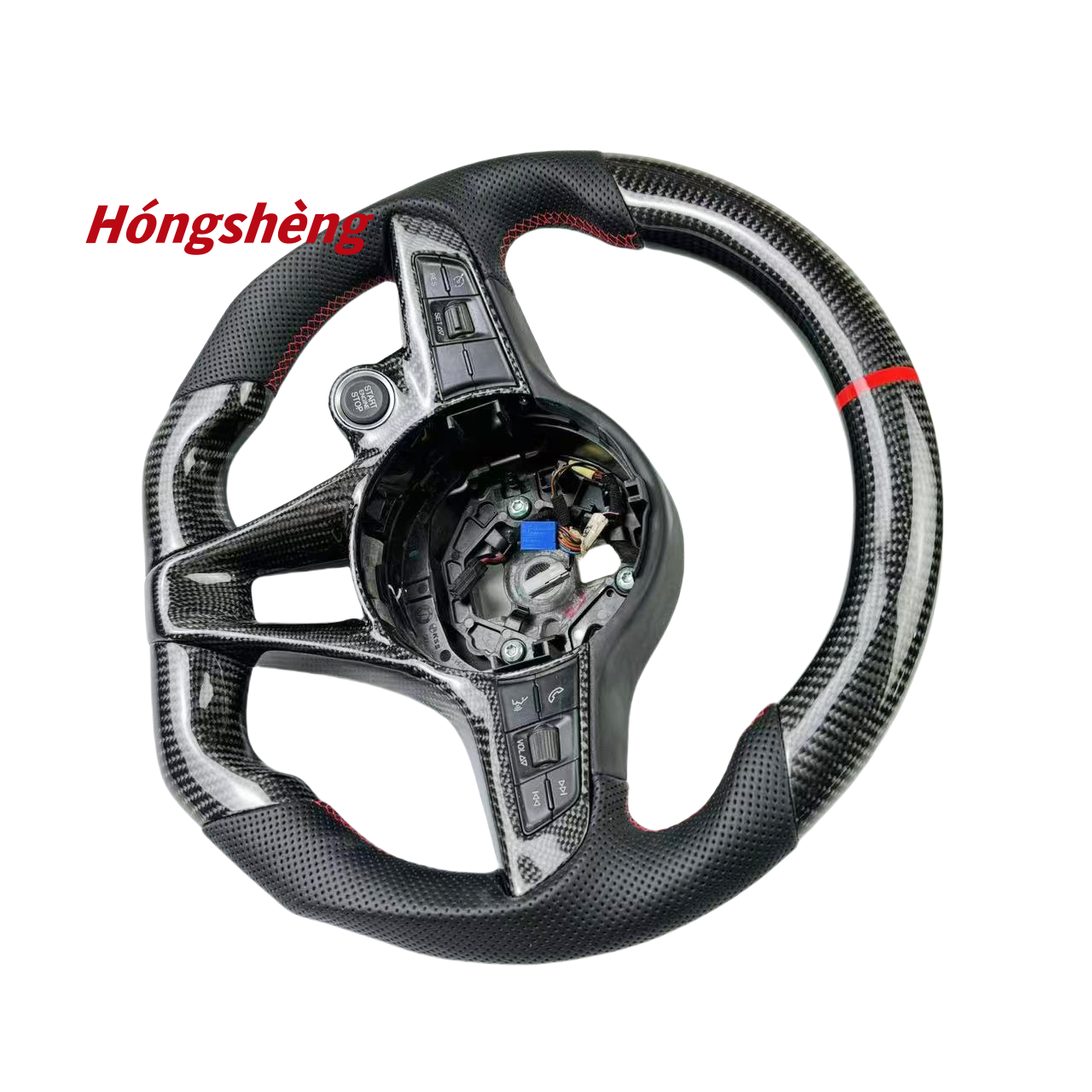 Cheap price high-end automotive accessories Suit For Alfa Romeo custom real carbon fiber steering wheel