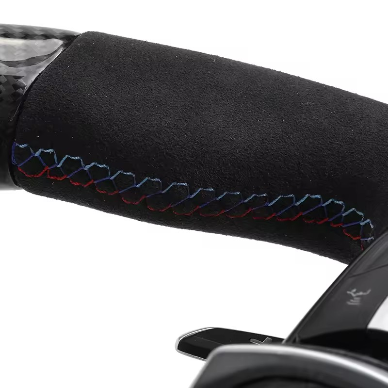 Custom Alcantara Leather Carbon Fiber M Sport Steering Wheel for BMW F30 F10 F32 E60 E46 E90 X5 E70 M3 M4 M5 M6 F90 F80 F82 F87
