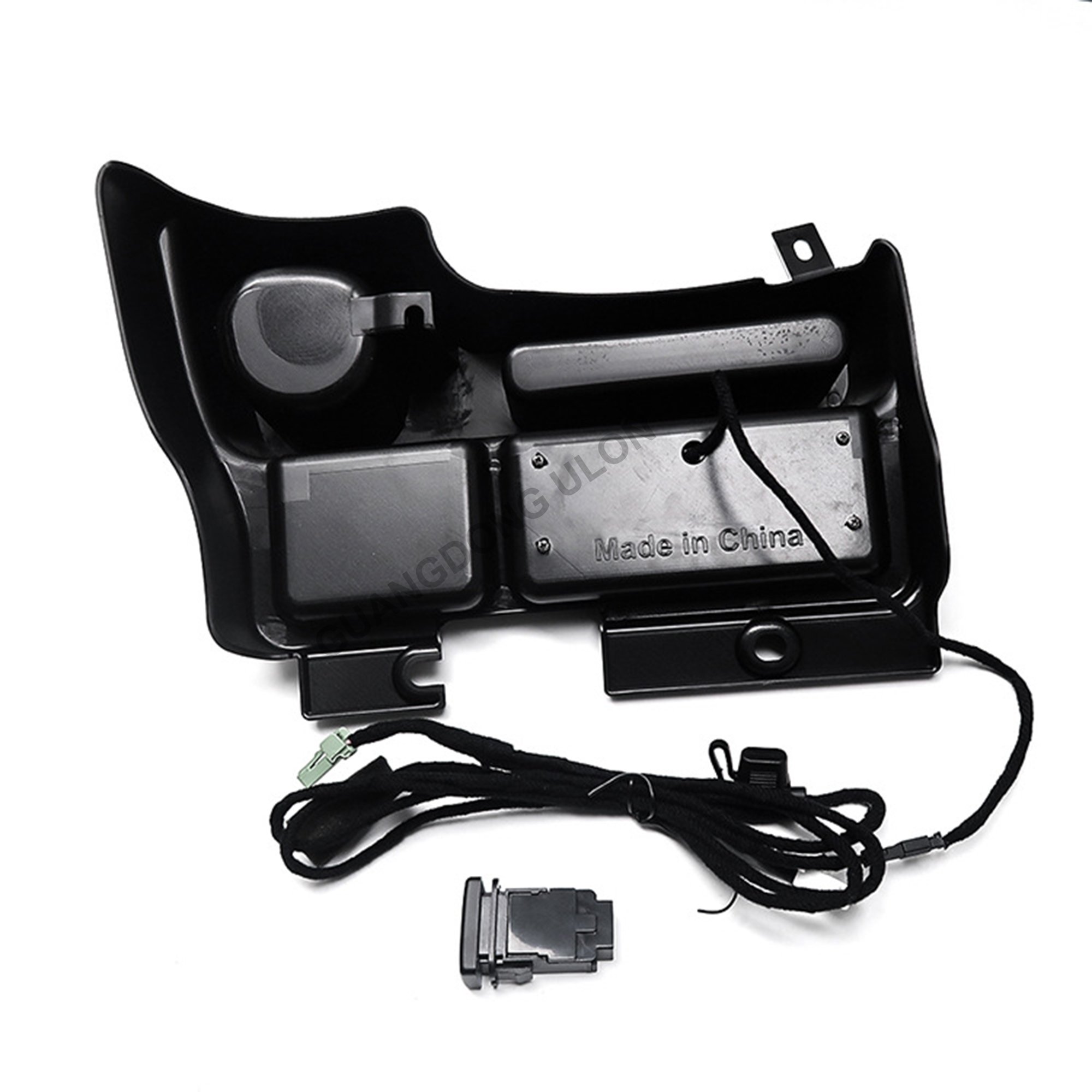 Hot Sell Interior Console Box Tray with Wireless Charger and USB Port for Toyota Land Cruiser LC70 LC75 LC 76 LC79 Series