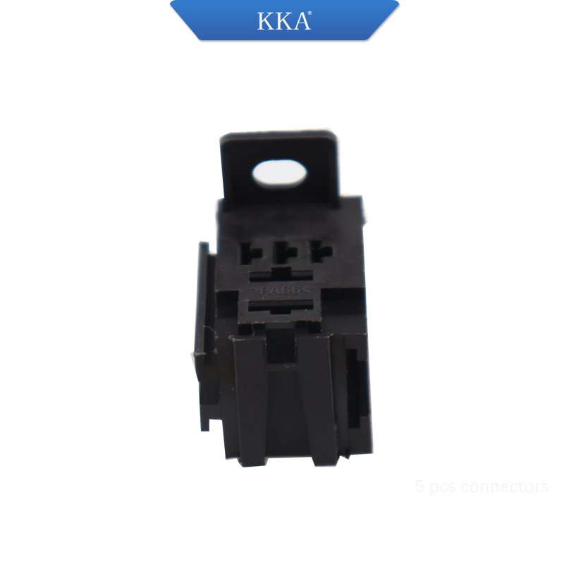 PCB Relay Socket for 30A Automotive Relay , for KKA-M3 Automotive Relay, Without Wires. with Connectors