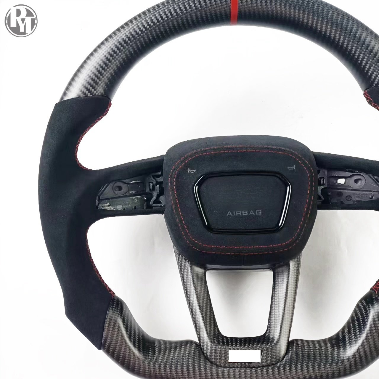 Custom steering wheel carbon fiber car steering wheel is suitable for Audi A3 A4 A5 Q3 Q5 Q5L Q7 Q8 RS3 RS5