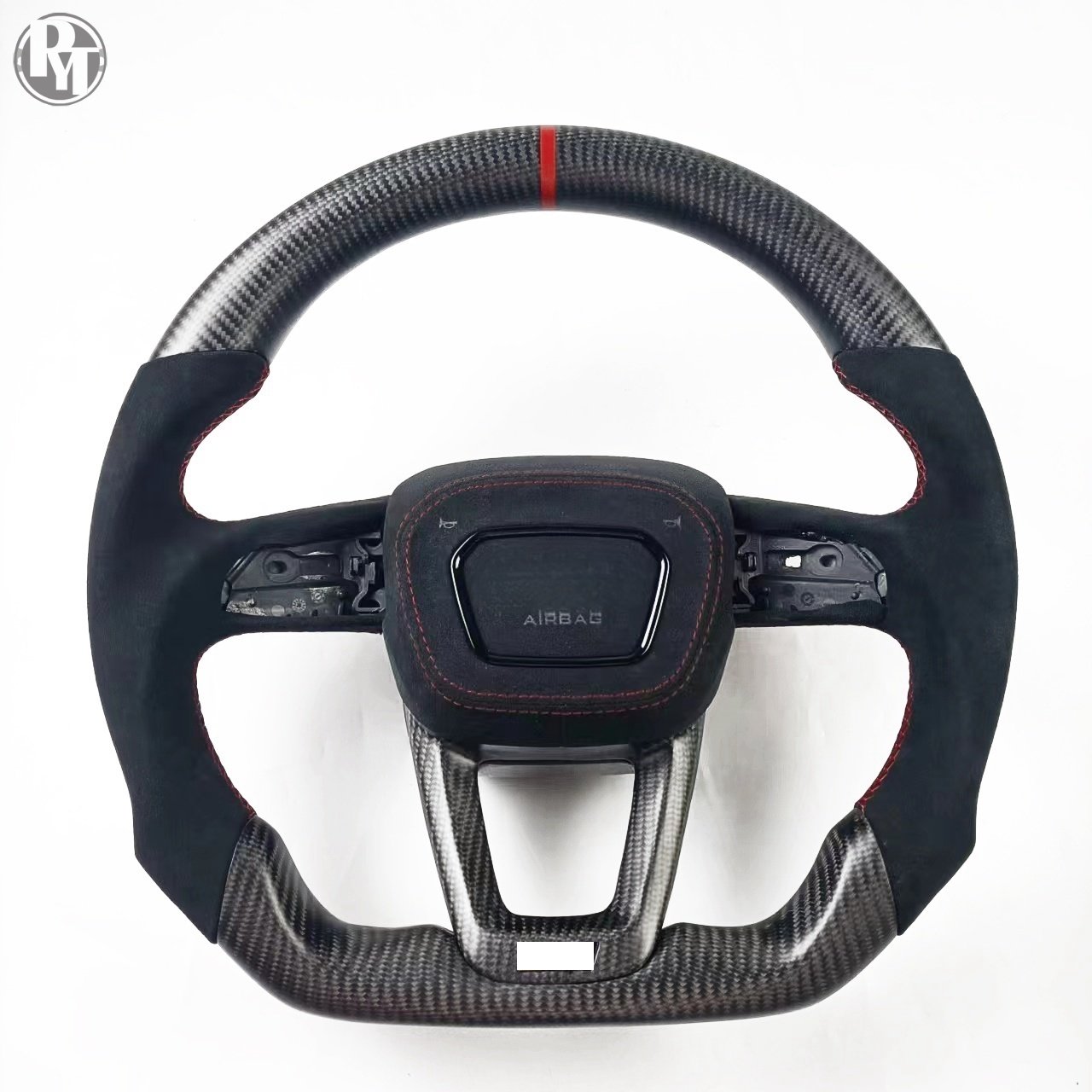 Custom steering wheel carbon fiber car steering wheel is suitable for Audi A3 A4 A5 Q3 Q5 Q5L Q7 Q8 RS3 RS5