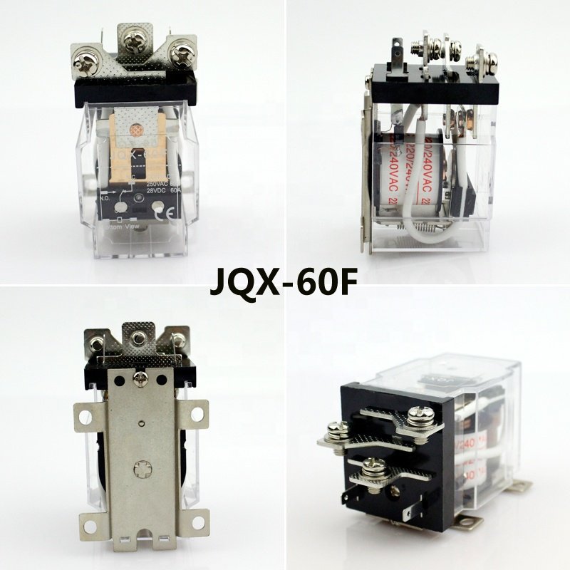Auto Relay 12v 24v 50a 24vdc Relay JQX-60F 60A Relay 30A