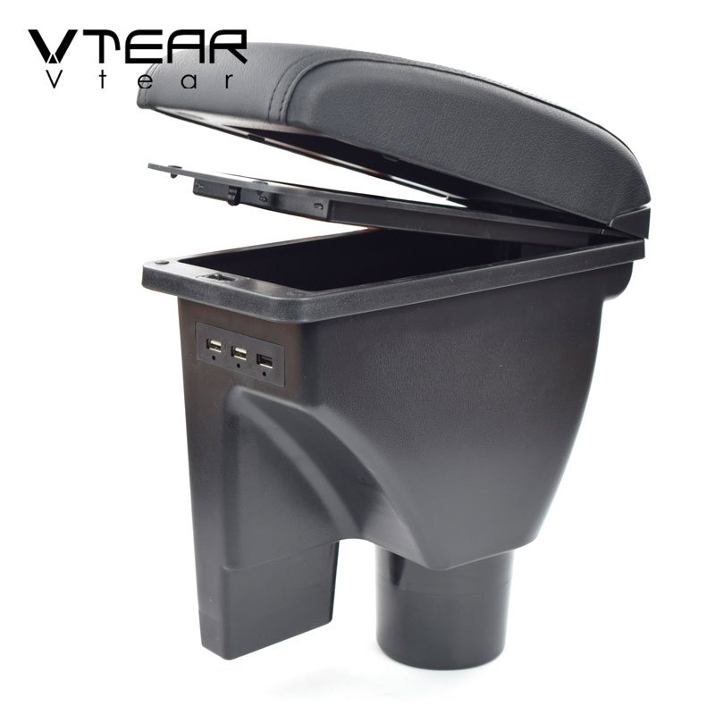 Vtear for Hyundai Getz Armrest Interior Center Console Storage Box Arm Rest Car-styling Decoration Accessories Parts Organizer