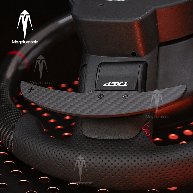 Car interior accessories steering wheel carbon fiber magnetic shift paddle for ford 2015 2016 2017 2018-2023 Mustang Shelby GT