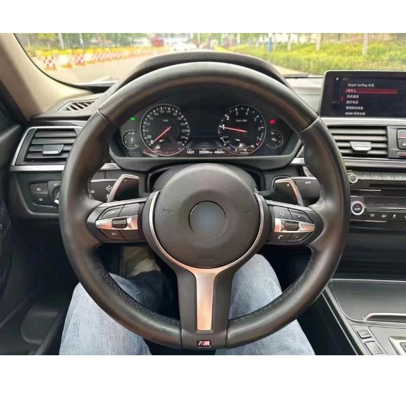 Car steering wheel Customized leather Steering Wheel For BMW F10 F30 1 2 3 4 5 6 series X1 X4 X5 X3