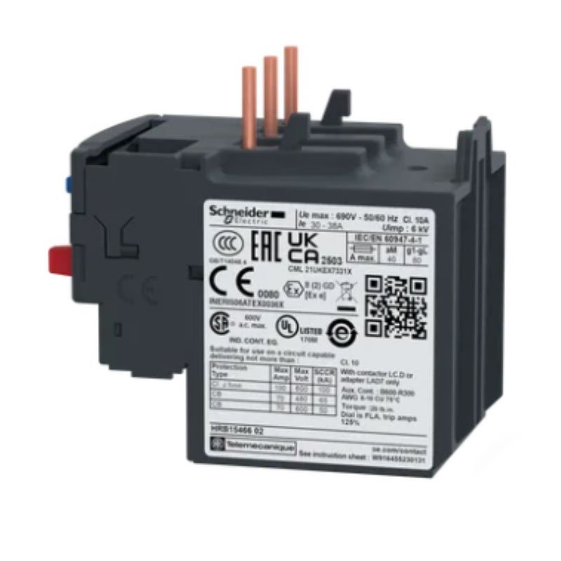 Schneider LRD35 TeSys LRD Thermal Overload Relays - 30...38 a - Class 10A