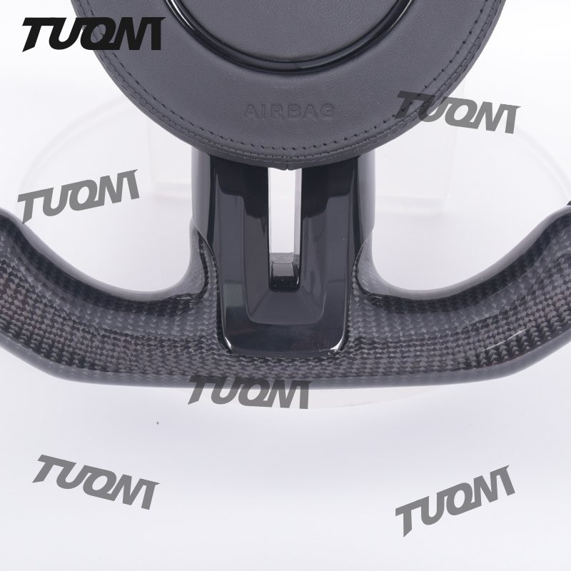 Custom Car Carbon Fiber Steering Wheel Fit For Ford Mustang Shelby GT