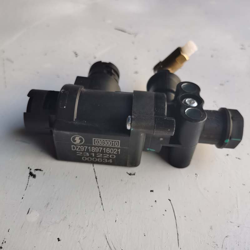 Truck Valve Electromagnetic Relay Air Brake Valve High Quality China Shaanqi DZ97189716021truck Spare Parts