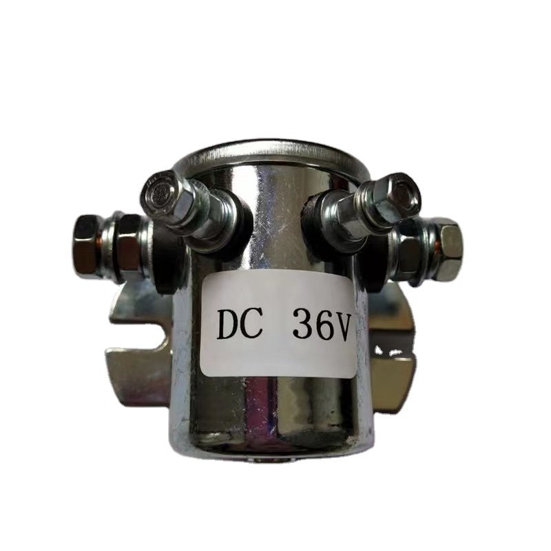 12V 24V 36V 48V 200A Electrical Winch Relay 6 Terminal Winch Motor Positive and Negative Golf Cart Relay Solenoid