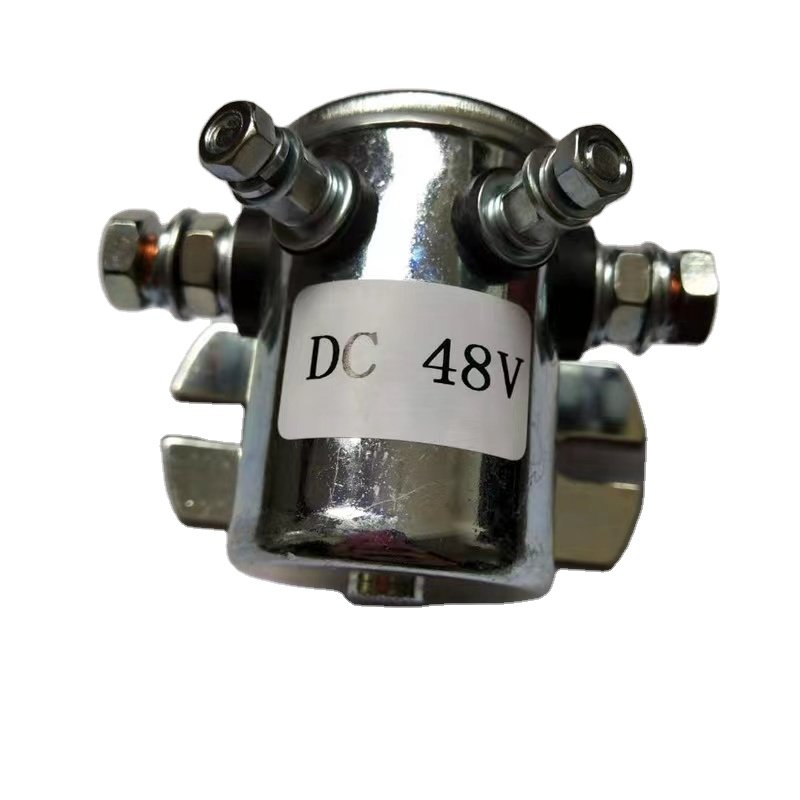 12V 24V 36V 48V 200A Electrical Winch Relay 6 Terminal Winch Motor Positive and Negative Golf Cart Relay Solenoid