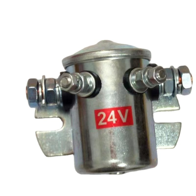 12V 24V 36V 48V 200A Electrical Winch Relay 6 Terminal Winch Motor Positive and Negative Golf Cart Relay Solenoid