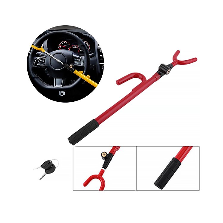 Xiangta Car Anti theft Lock Car Steering Wheel Steel Lock To Safety Belt SUV Car Anti-Theft Lock Security