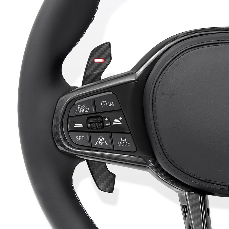 Nappa Carbon Leather Steering Wheel for BMW G20 G30 G31 G32 X3 G01 X4 G02 M2 G87 M3 G80 M4 G82 G42 G21 G14 G15 G16 2024