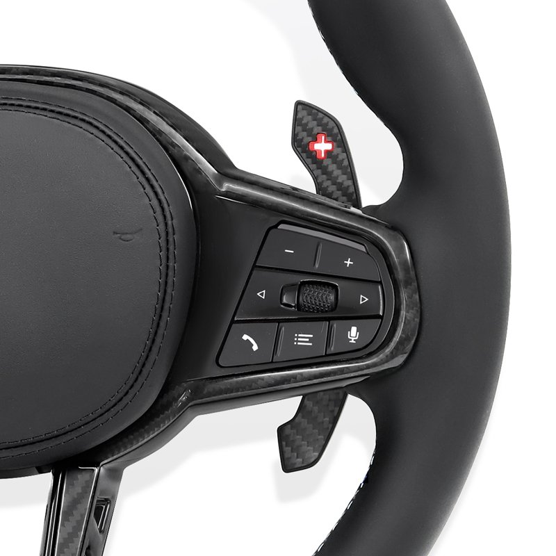 Nappa Carbon Leather Steering Wheel for BMW G20 G30 G31 G32 X3 G01 X4 G02 M2 G87 M3 G80 M4 G82 G42 G21 G14 G15 G16 2024