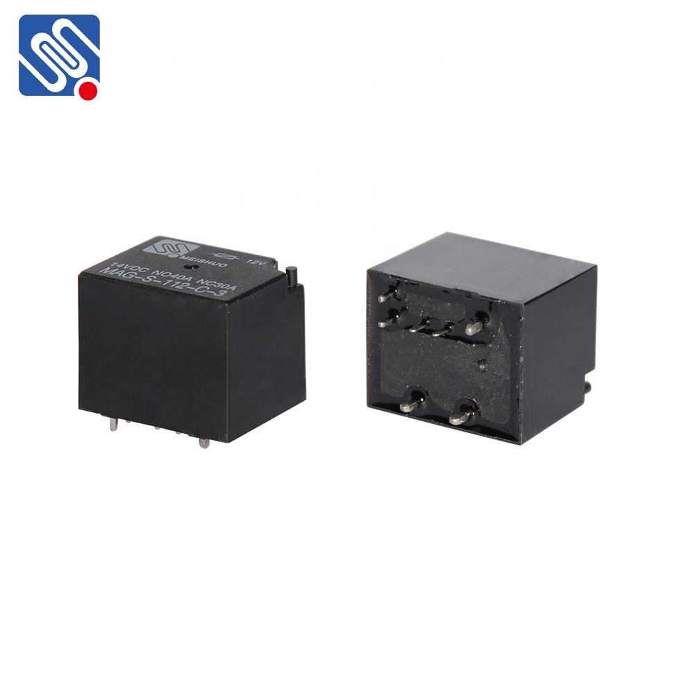 Meishuo MAG-S-112-A-4 30a 45a 12v 40a Automotive Pcb Relay for Auto Spare Parts