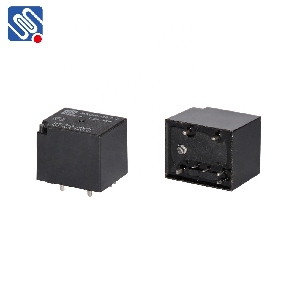 Meishuo MAG-S-112-A-4 30a 45a 12v 40a Automotive Pcb Relay for Auto Spare Parts