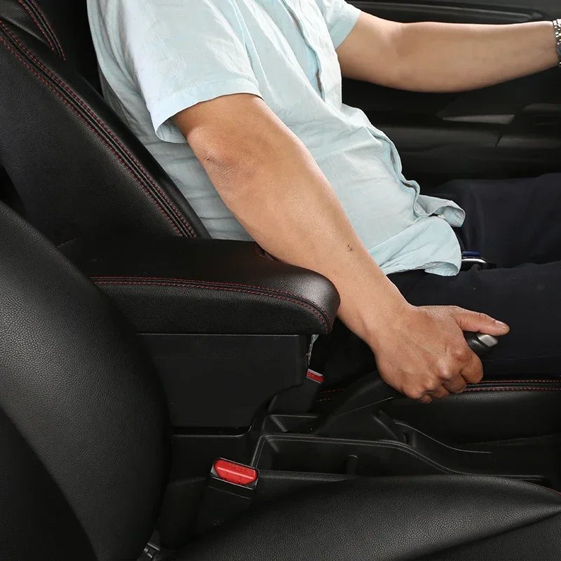 TONC 22 Volkswagen Polo Car Model Central Armrest Box,High-Quality Material for Multi-functional Storage and Comfortable Driving