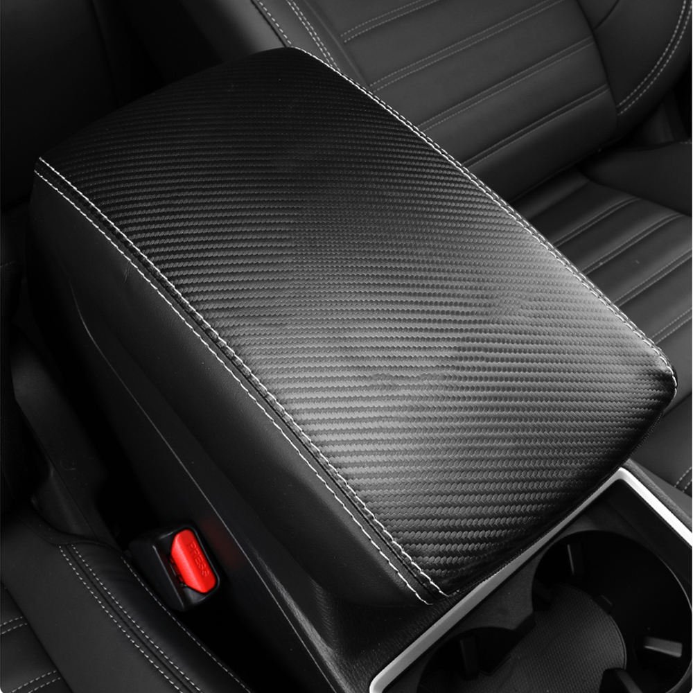 Car Armrest Protector Interior Accessories Center Console Armrest Box Cover Scratch-resistant Leather for Mitsubishi Outlander