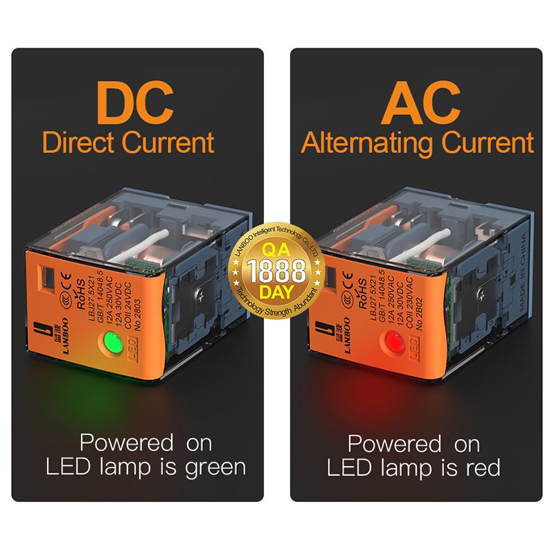LANBOO Miniature Power 12v 24v Relay 70a 80a 4 or 5pin Origin General Purpose Auto Car Mini Pin Theory Epoxy Coil Pcs Li
