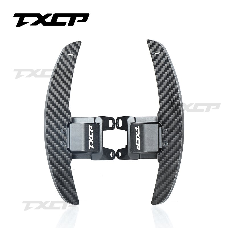 For Cadillac CT4 CT5 CT6 XT4 XT5 XT 2015-2019 Car Magnetic Steering Wheel Paddle Shifter Carbon Fiber Shift Paddle