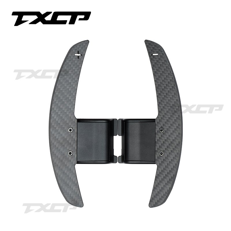Car interior accessories steering wheel carbon fiber magnetic shift paddle for ford 2022-2024 Bronco