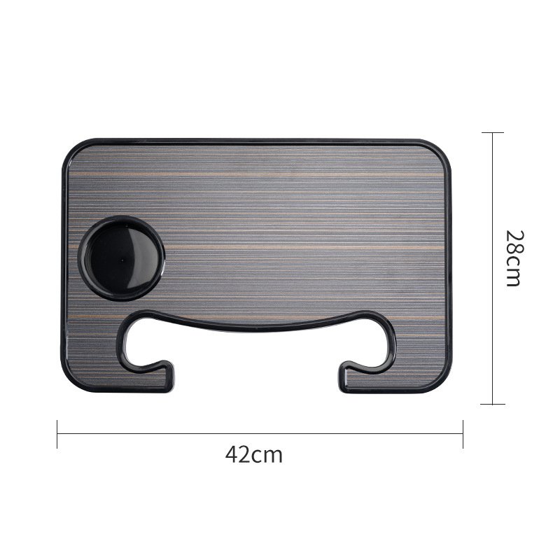 Multifunction Car Table Car Steering Wheel Laptop Bracket Table Plate Vehicle Base Cup Holder Dining Tray Storage Rack