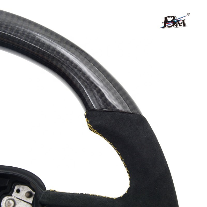 For Dodge Charger Challenger SRT Carbon Fiber Alcantara Custom Steering Wheels 2015 2016 2017 2018 2019 2020 2021 2022 2023