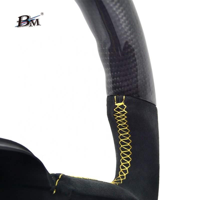 For Dodge Charger Challenger SRT Carbon Fiber Alcantara Custom Steering Wheels 2015 2016 2017 2018 2019 2020 2021 2022 2023