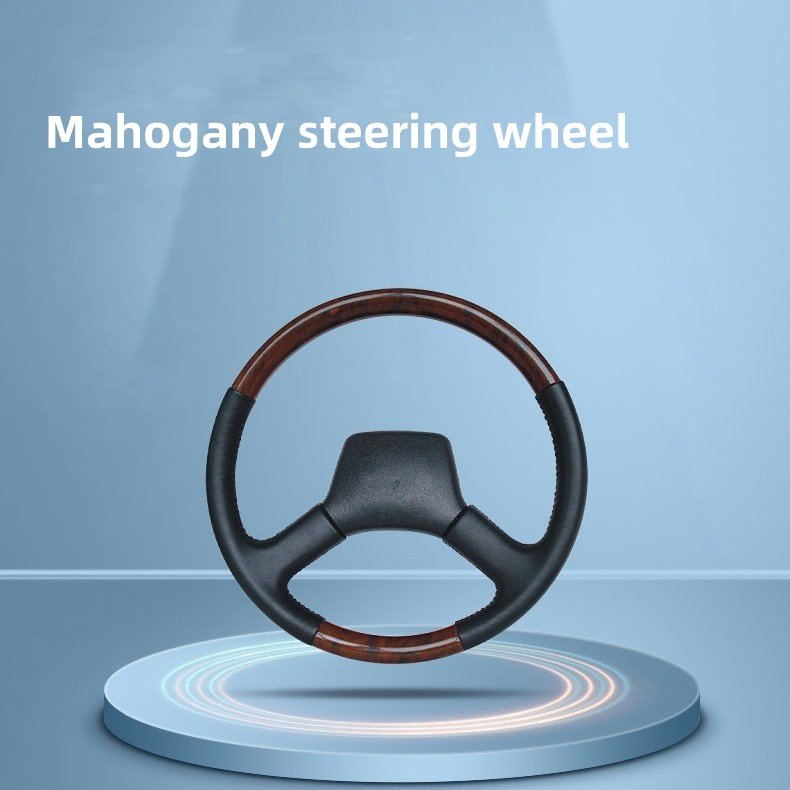 Recommended Foaming Process Injection Molding Process Non-slip Texture Design Auto car Wooden leather Steering Wheel