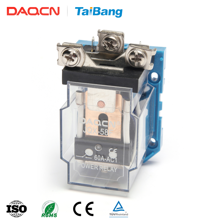 DAQCN JQX-60F Hot Item DC 5V 6V 9V 12V 24V 48V 60V Universal Power Relays