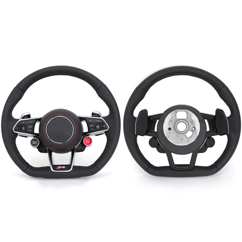 Sport full perforated leather steering wheel Full perforated leather steering wheel